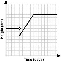 coordinate plane for response B